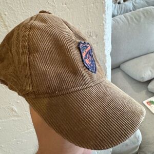 Brown Corduroy Cap